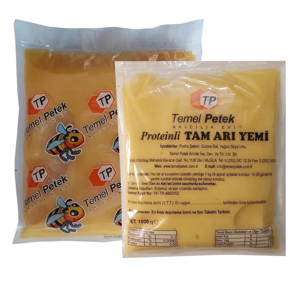 Temel  Petek Proteinli Arı Keki